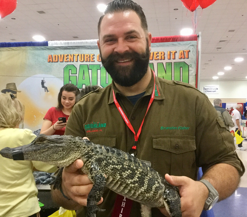 Even ‘gators were at the show! 