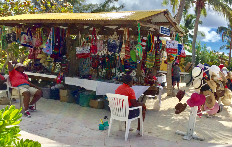  Vendors selling their wares 