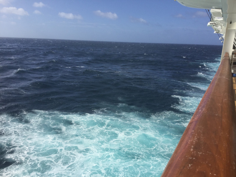  Waves along side the ship