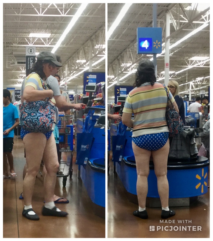 On display at Walmart 