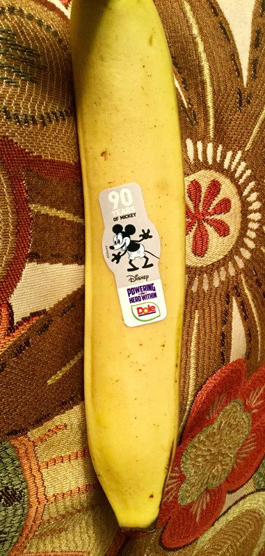 Mickey Mouse Banana 