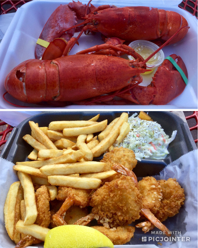 Bar Harbor: 2 big lobsters for $11.98