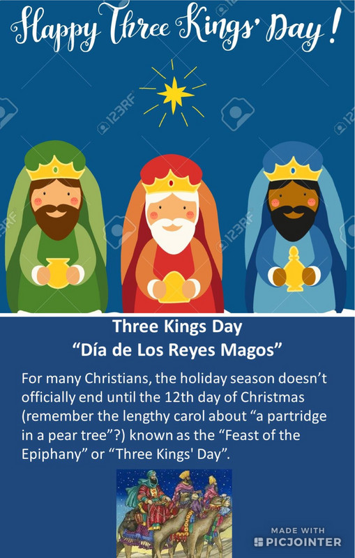 Three Kings Day Celebration 