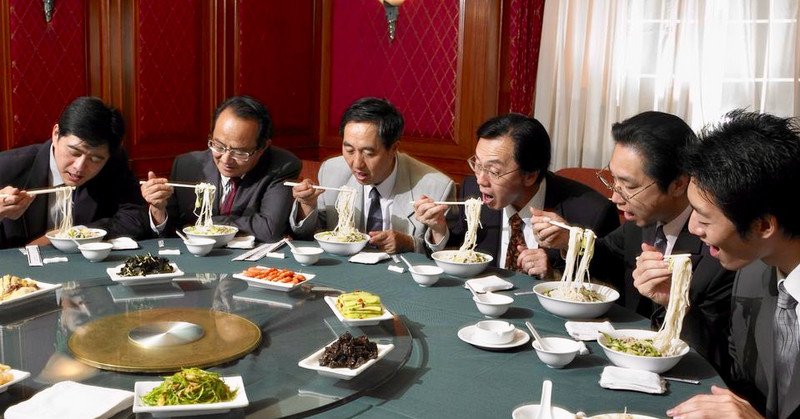 Asian people we could have dined with