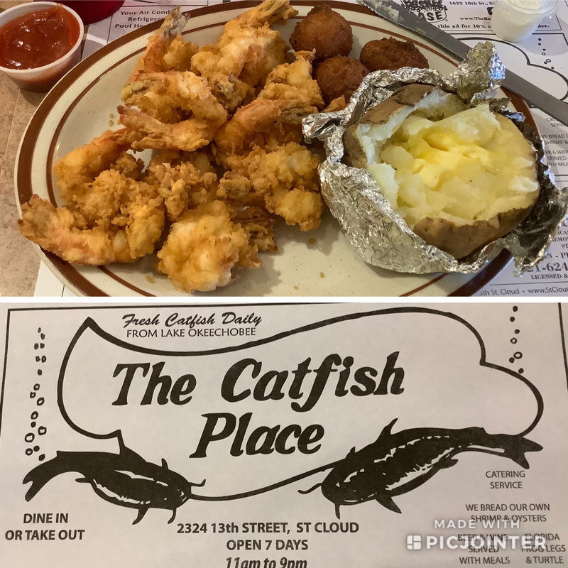 Shrimp at The Catfish Place