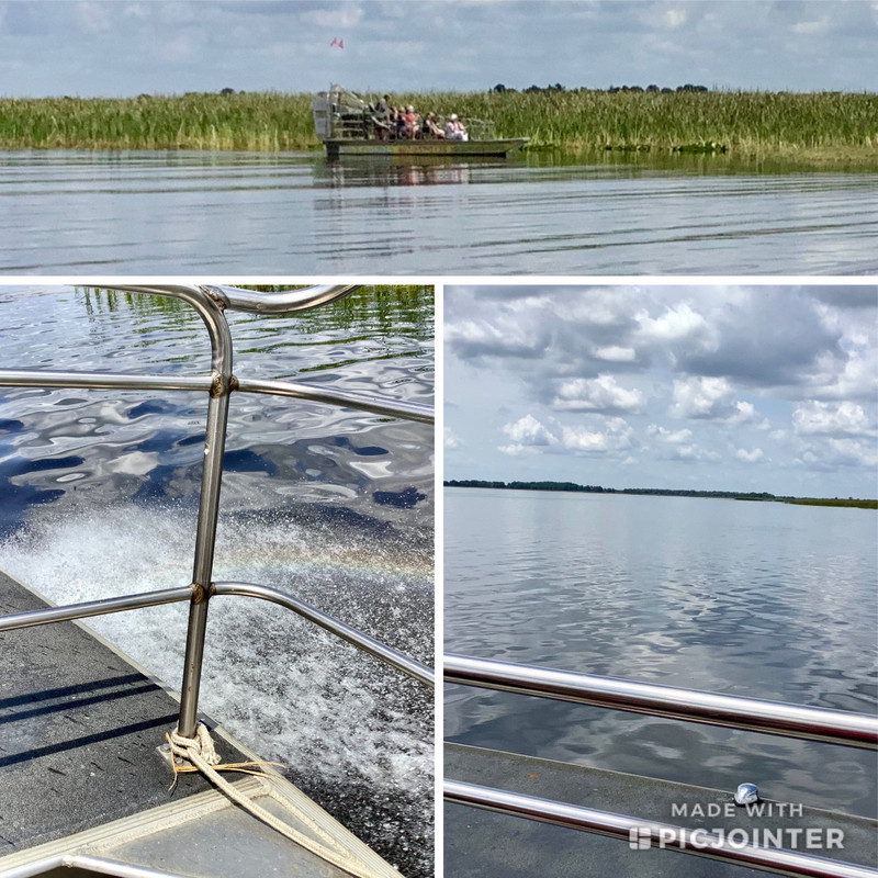 Another airboat - Lake Cypress
