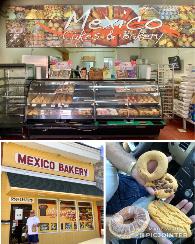 Mexico Bakery. Our cookies..2 bites taken by us