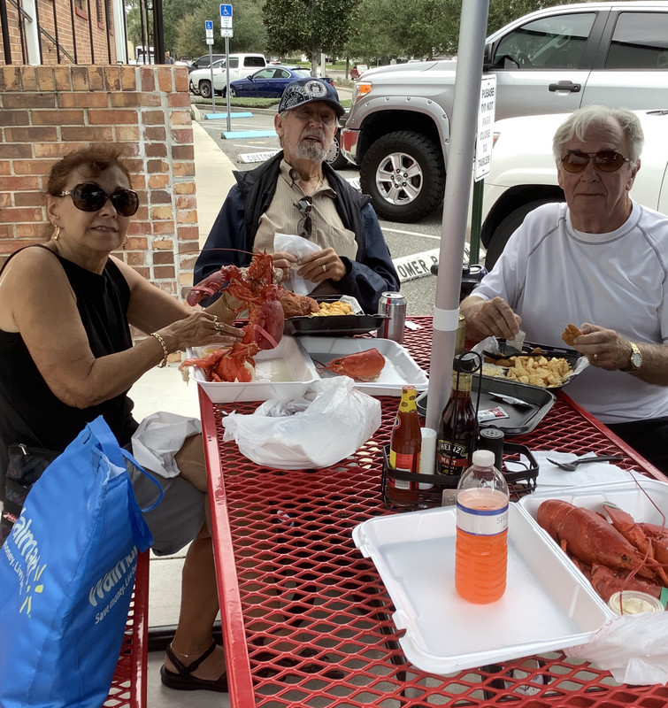 Lobster time at Bar Harbor
