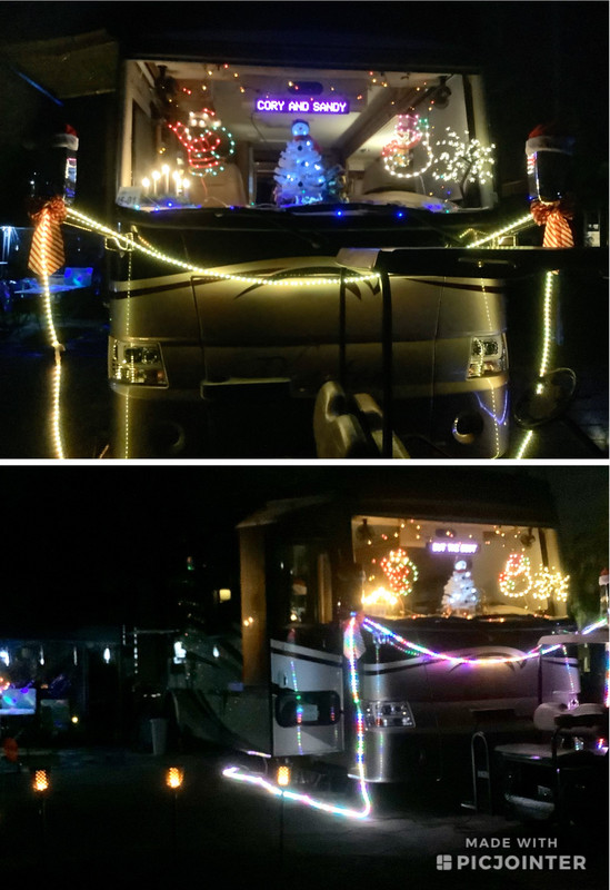 Decorations at Guenter’s RV 