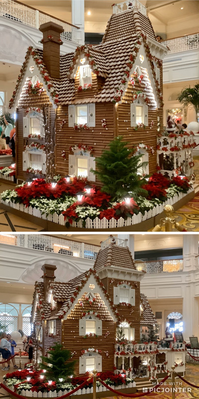 The life-size Gingerbread House