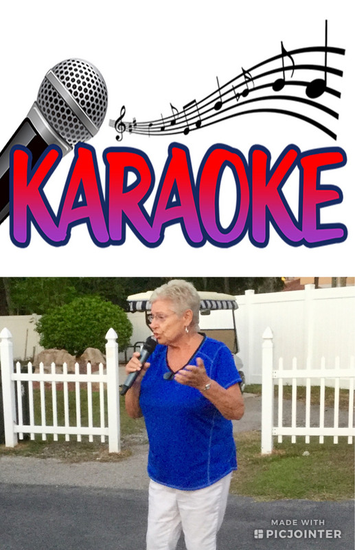 Karaoke night....Judy “the best” singer!