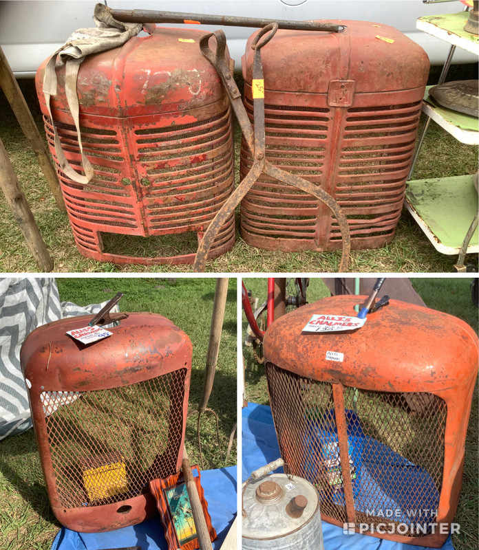 old tractor grills