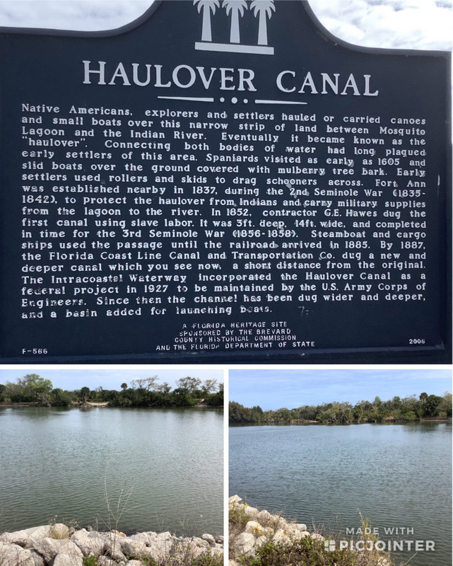 Located on this canal ...not one sighting! 