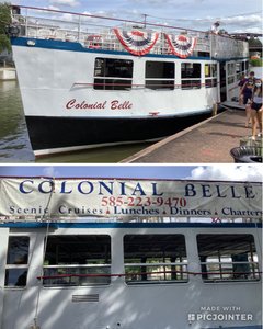 The Colonial Belle on the Erie Canal 
