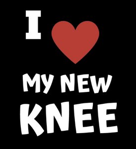 I have a new knee 