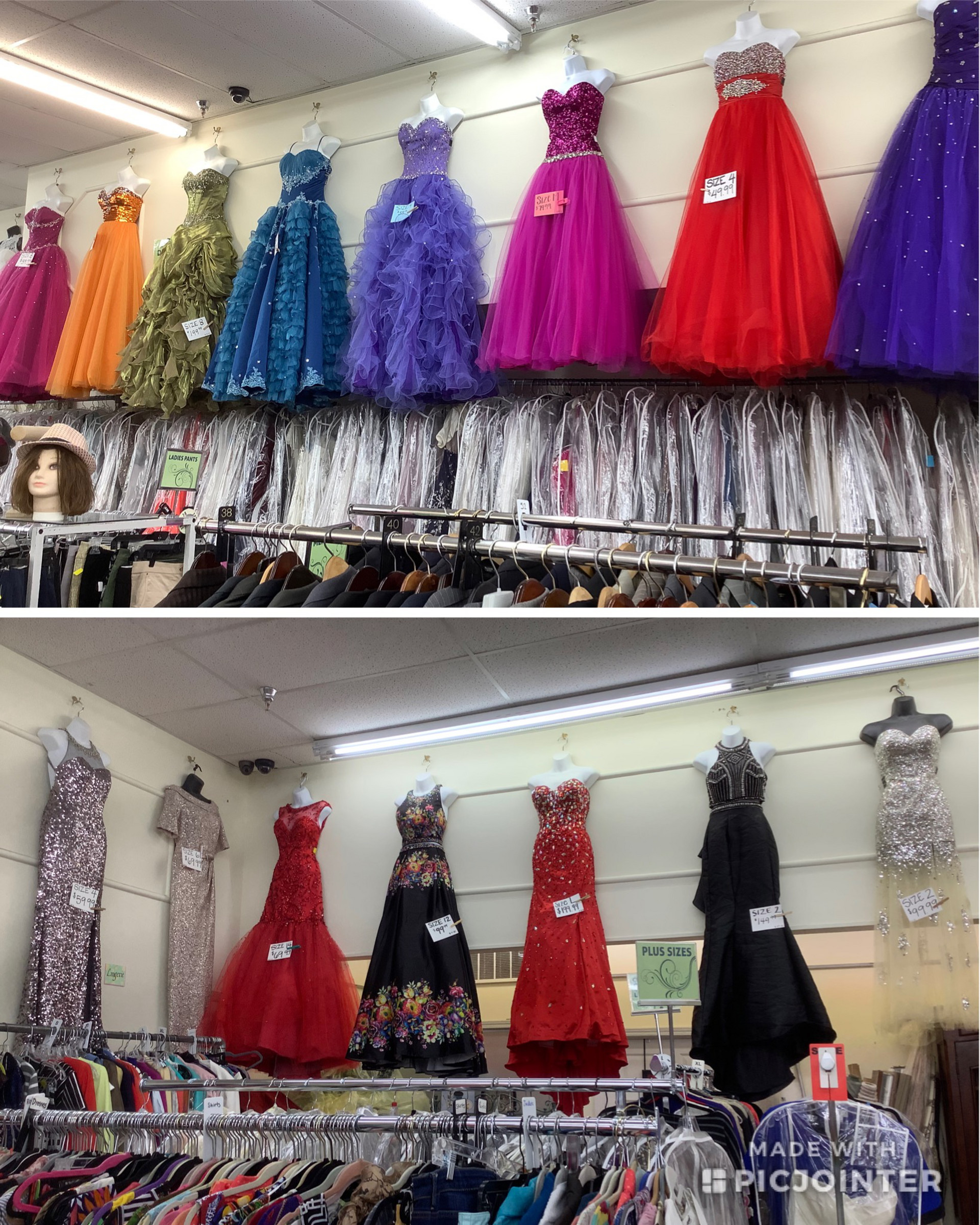 consignment ball gowns near me