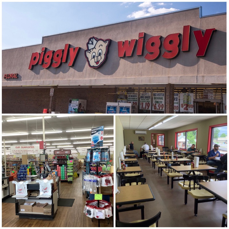 Piggly Wiggly....new eating area for their deli food