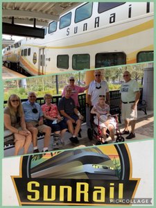 Riding the Sunrail to Winter Park