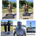 Lucy statues ….good & scary….and Gwen 
