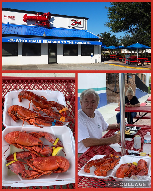 Bar Harbor- I love lobsters and Cory