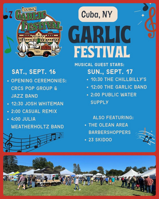 Garlic Festival in Cuba, NY Photo