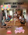 Sara’s Birthday party 