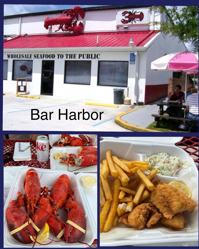 Bar Harbor Lobster and grouper