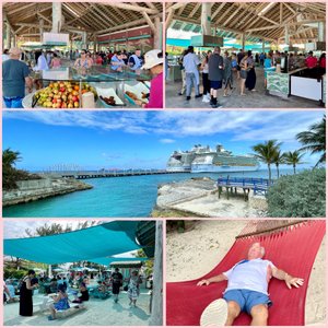 Buffet and sights on CoCoCay