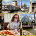 Disney Springs…ate a slice of pizza there
