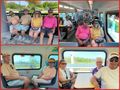 Our group taking the train to Sanford, Florida