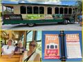 Free trolley shuttle to the zoo
