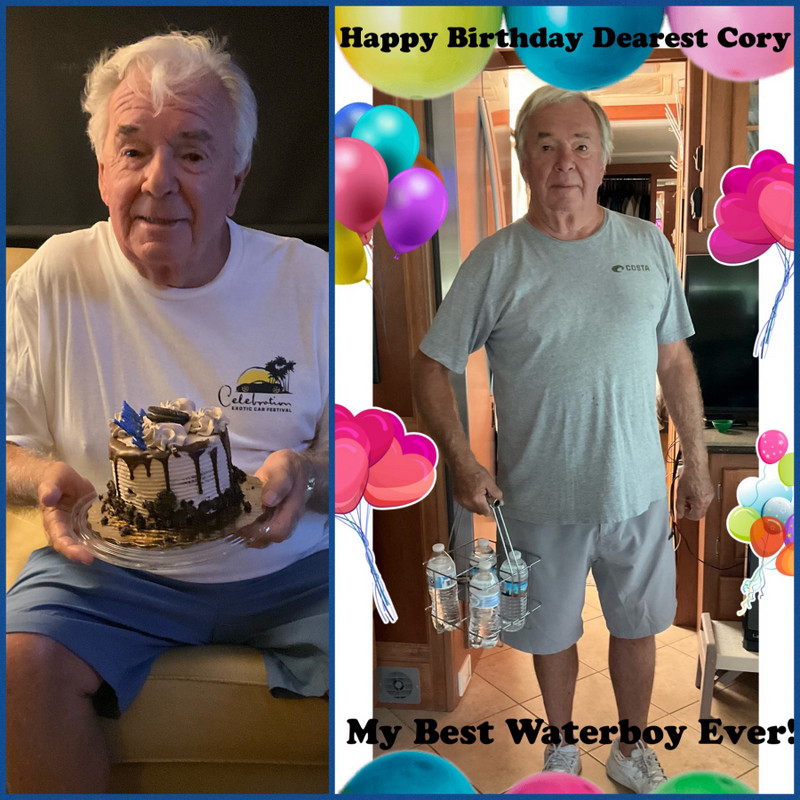 Happy 80th Birthday, Cory ❤️🍰❤️🎂❤️🧁❤️