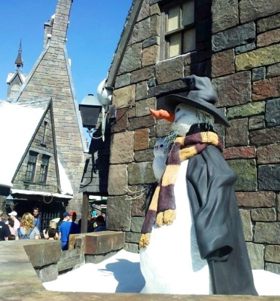Harry Potter Snowman
