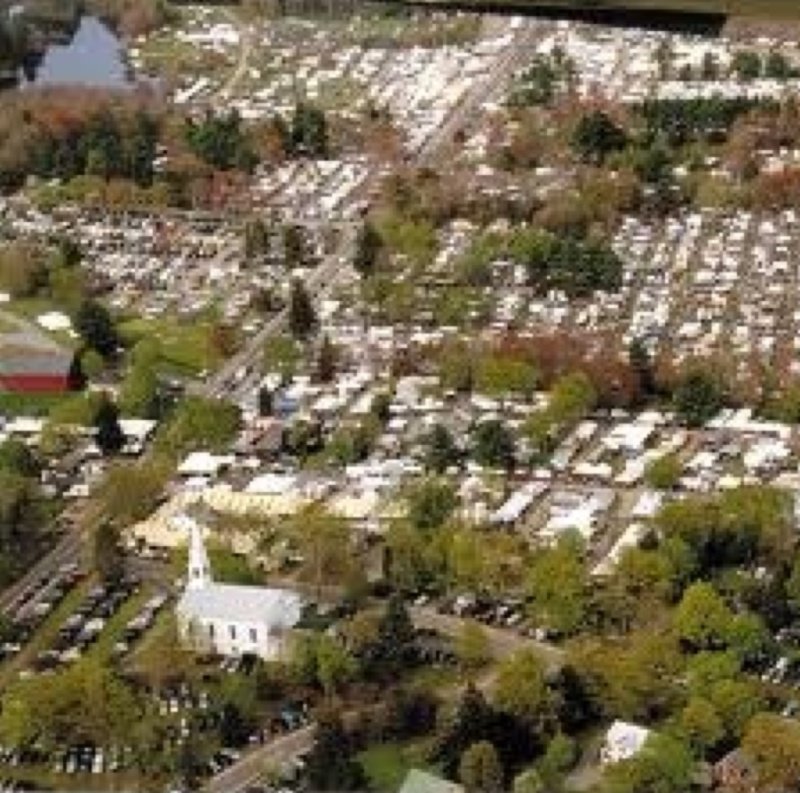 Aerial View of the Show