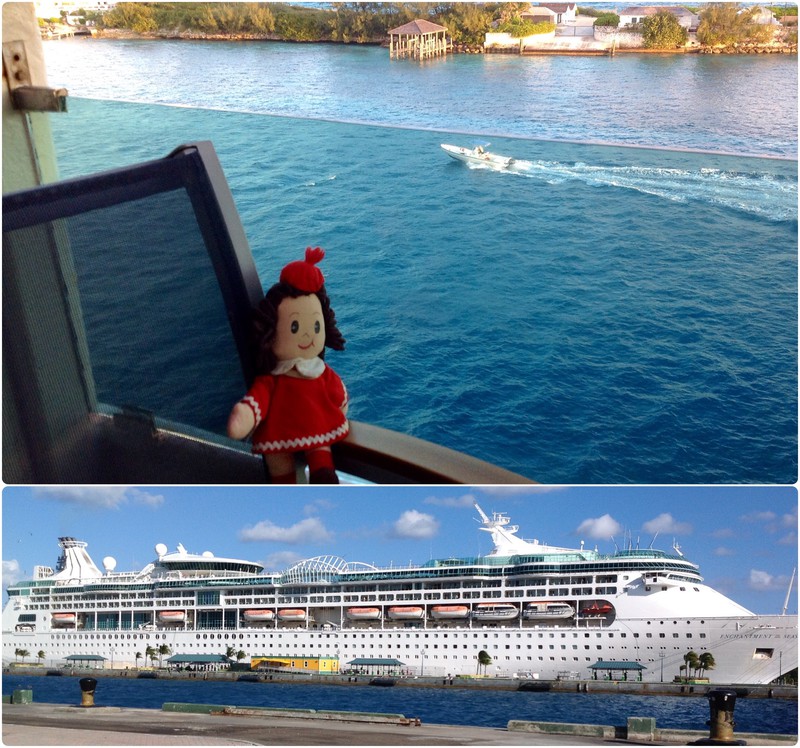 Going into Port at Nassau-Bahamas