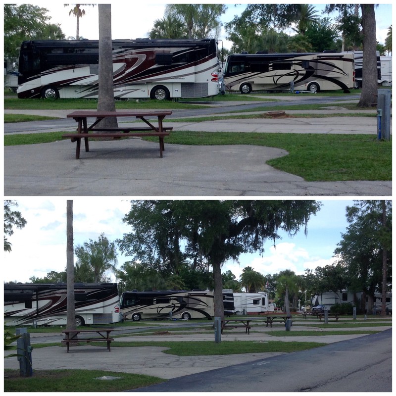 Sam's RV next to ours