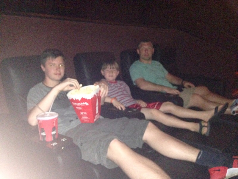 At the Batman movie