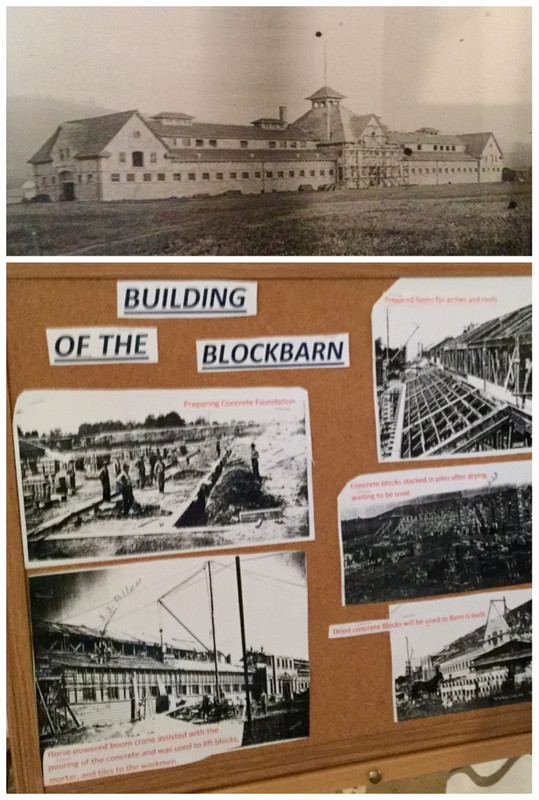 Early photo  of Block Barn