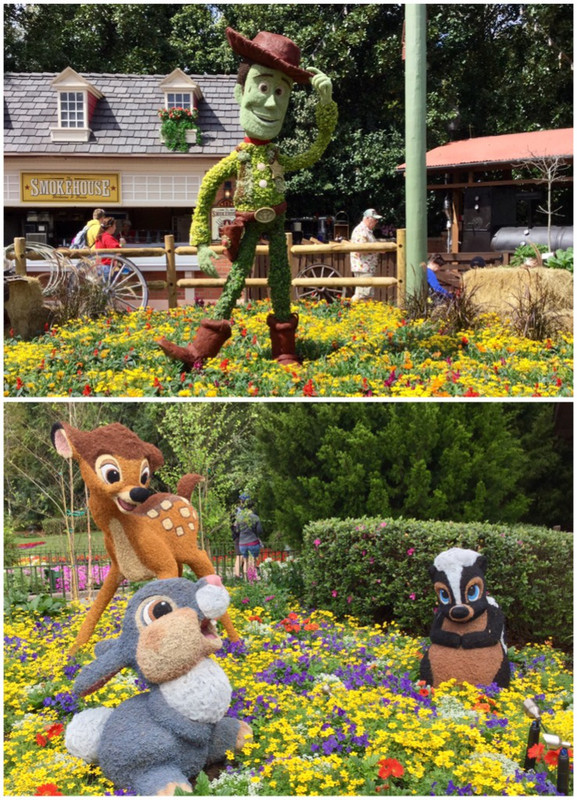 Floral Figures-Toy Story
