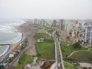 Lima from a Paraglider.