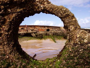 Maheno Shipwreck porthole
