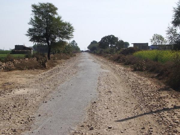 The road to Sheopur