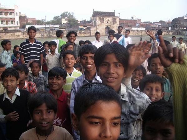 Bihari children, Sasaram