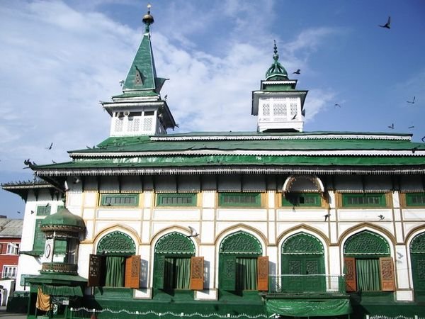 Pagoda Style Mosque, Old Town Srinagar