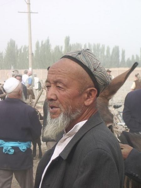 Uighur Man, Sunday Market