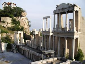 Roman ampıtheatre, Plovdiv, Bulgarıa