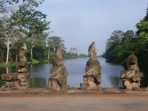 Moat at Angkor Thom