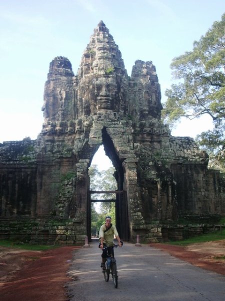 Angkor Thom, south gate.