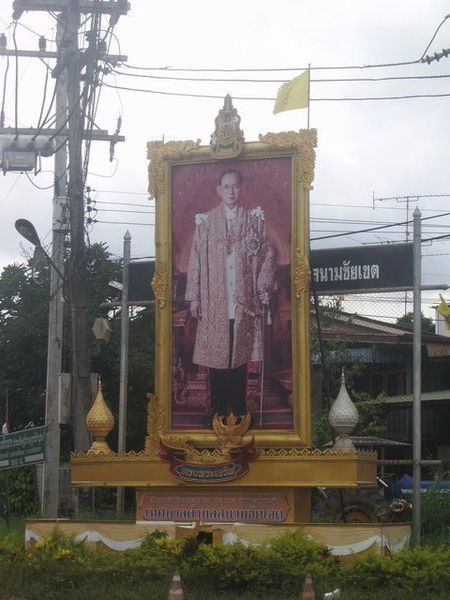 The King is Omnipresent in Thailand.