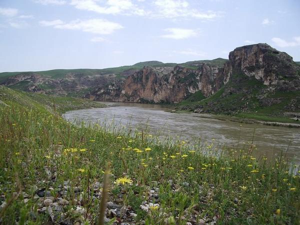 The Dicle/Tigris river
